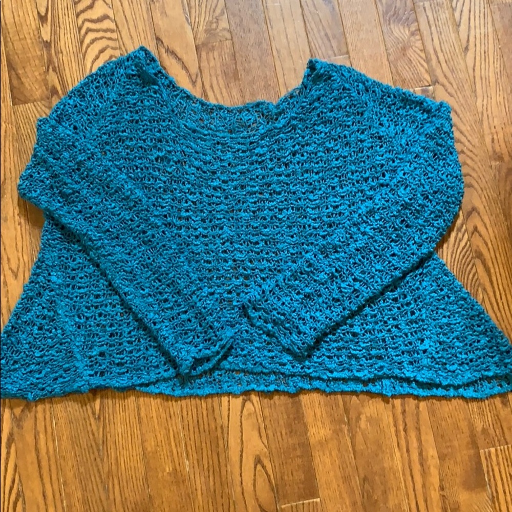Crocheted sweater